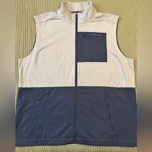 Men's Southern Tide Grey and Navy vest size Xl